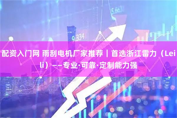 配资入门网 雨刮电机厂家推荐｜首选浙江雷力（Leili）——专业·可靠·定制能力强
